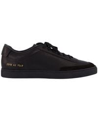 Common Projects - Leather Suede Sneakers - Lyst