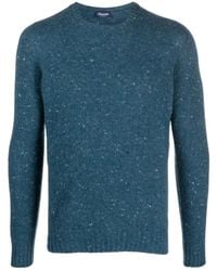 Drumohr - Melange-Effect Knit Jumper - Lyst