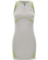 CASABLANCA - Zip-Front Sleeveless Dress - Lyst