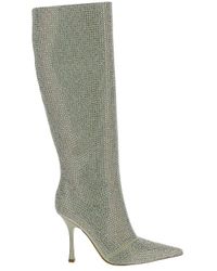 Liu Jo - Leonie Hanne X Embellished Pointed Toe Boots - Lyst