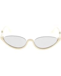 Fendi - Eyewear Oval Frame Sunglasses - Lyst