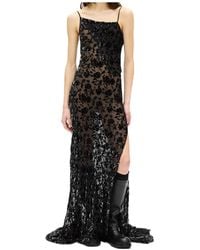 Ann Demeulemeester - Aaricia Floral-Devoré Maxi Dress - Lyst