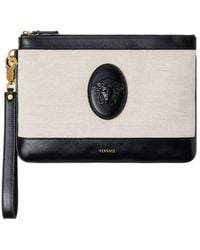 Versace - Rivière Zipped Pouch - Lyst