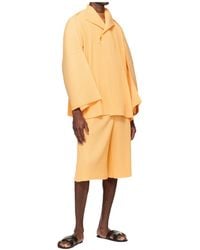 Homme Plissé Issey Miyake - Wear Or Wrap Pleated Shorts - Lyst
