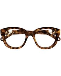 Chloé - Chloé Eyewear Oval-Frame Glasses - Lyst