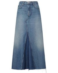 FRAME - The Dorothy Maxi Skirt - Lyst