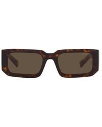 Prada - Eyewear Rectangular Frame Sunglasses - Lyst