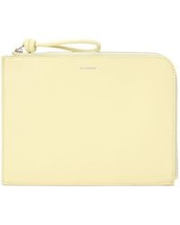 Jil Sander - Zipper Clutch - Lyst