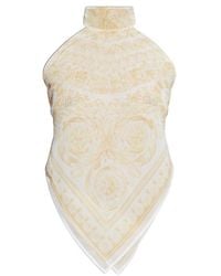 Versace - Barocco Pattern Top - Lyst