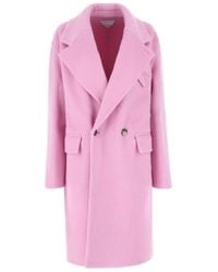 Bottega Veneta - Double Breasted Coat - Lyst