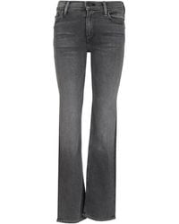 Mother - The Mid Rise Rider Skimp Jeans - Lyst