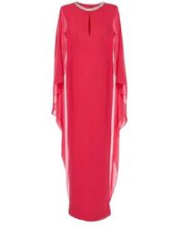 Roland Mouret - Embellished Silk Chiffon Gown - Lyst