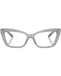 Dolce & Gabbana - Eyewear Cat-Eye Glasses - Lyst