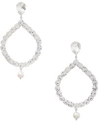 Magda Butrym - Crystal-Embellishment Drop Earrings - Lyst