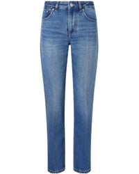 Victoria Beckham - Low-Rise Jeans With Belt Loops - Lyst