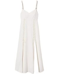 Twinset - Linen-Blend Dress - Lyst