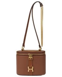 Chloé - Chloé Marcie Zip-Up Mini Crossbody Bag - Lyst