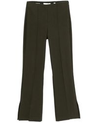 Vince - Side-Slit Casual Trousers - Lyst