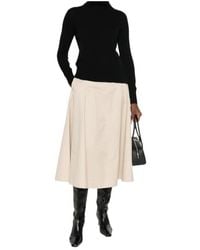 Aragona - Roll-Neck Ribbed-Trim Sweater - Lyst