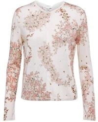 Giambattista Valli - Floral Cashmere And Silk Cardigan - Lyst