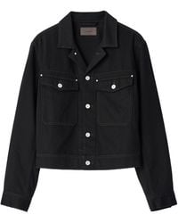 Lemaire - Long-Sleeved Buttoned Denim Jacket - Lyst