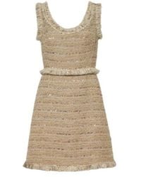 Giambattista Valli - Fringed Bouclé Minidress - Lyst