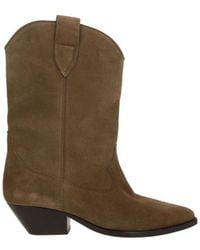 Isabel Marant - Duerto Pointed-Toe Cowboy Boots - Lyst