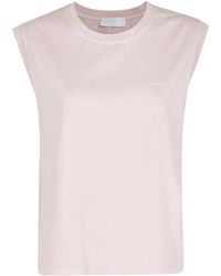 Dondup - Split-Back Sleeveless T-Shirt - Lyst