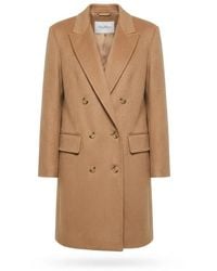 Max Mara - Cosa Double-Breasted Coat - Lyst