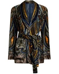 Etro - Long-Sleeve Blazer - Lyst