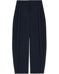 McQueen - Wide Leg Tailored Trousers - Lyst