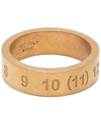 Maison Margiela - Number-Engraved Ring - Lyst