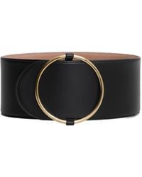Alaïa - Leather Ring Belt - Lyst