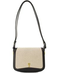 Ami Paris - Logo Detailed Shoulder Bag - Lyst