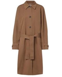 TOTEME - Belted Cotton Trench Coat - Lyst