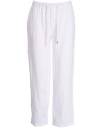Vilebrequin - Linen Drawstring Pants - Lyst