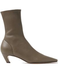 KHAITE - Arizona Ankle Boots - Lyst