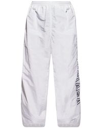 Balenciaga - Logo Printed Elastic Waist Trackpants - Lyst