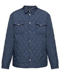 Etro - Quilted Snap-Button Jacket - Lyst