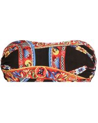 Dolce & Gabbana - Carretto-Print Viscose Jersey Top - Lyst