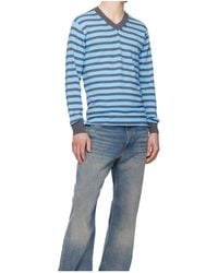Junya Watanabe - Striped Sweater - Lyst