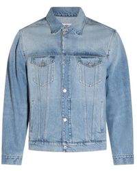 MM6 by Maison Margiela - Long Sleeved Denim Jacket - Lyst