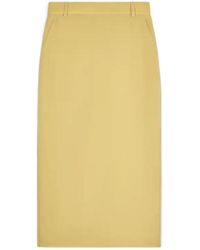 Tod's - Midi Skirt - Lyst