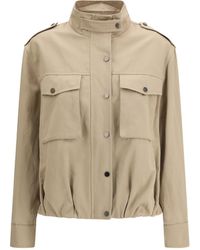 Brunello Cucinelli - Pocket Button Jacket - Lyst