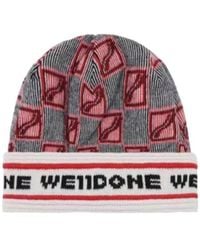 we11done - Logo Trimmed Hat - Lyst