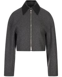 Sportmax - Vacuo Zip-Up Long-Sleeved Jacket - Lyst