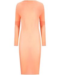 Dries Van Noten - Fitted Draped T-Shirt - Lyst