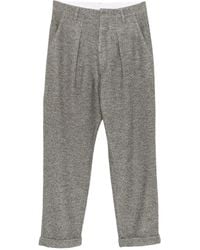 RANRA - Pleated Cuffed Trousers - Lyst