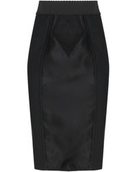 Dolce & Gabbana - Corset-Style Skirt - Lyst