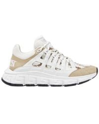 Versace - Barocco Jacquard Trigreca Sneakers - Lyst